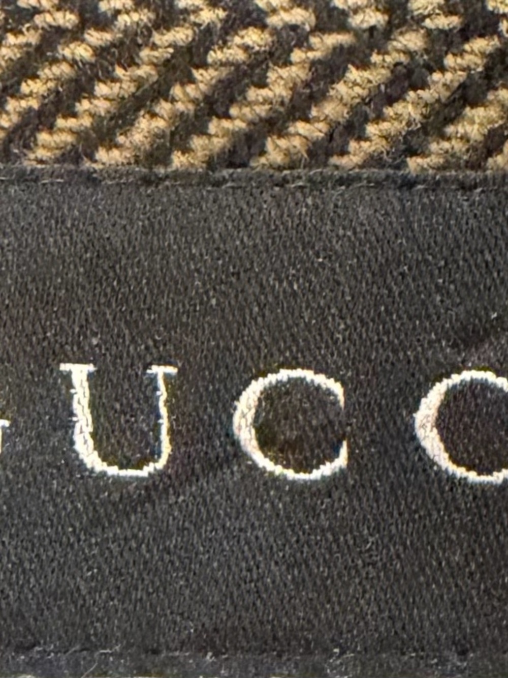Authentic Gucci Men’s Heavy Wool Herringbone Straight Leg Trousers 36 x 31! - Picture 6 of 9